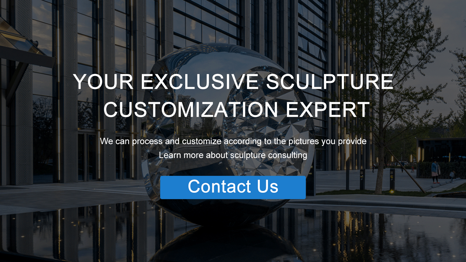 Stainless steel twist square sculpture factory