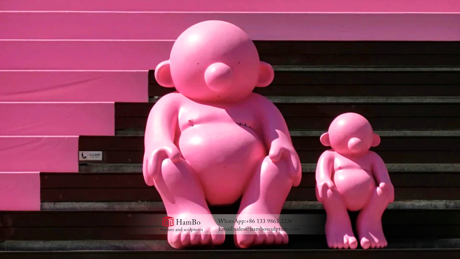 Large outdoor FRP creative sculpture manufacturers