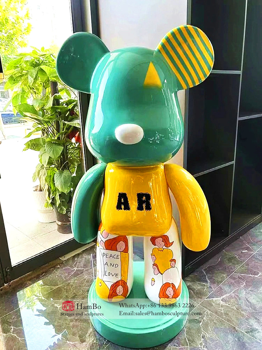 Indoor FRP angel girl sculpture manufacturer