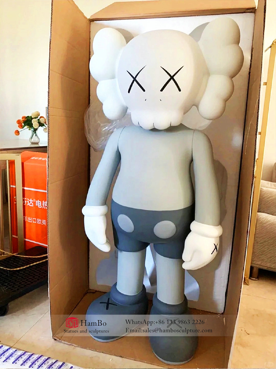 Indoor FRP angel girl sculpture manufacturer