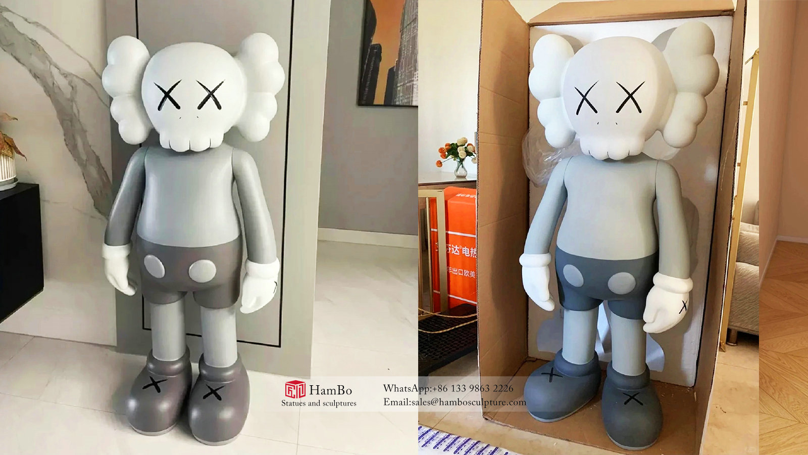 Indoor FRP angel girl sculpture manufacturer