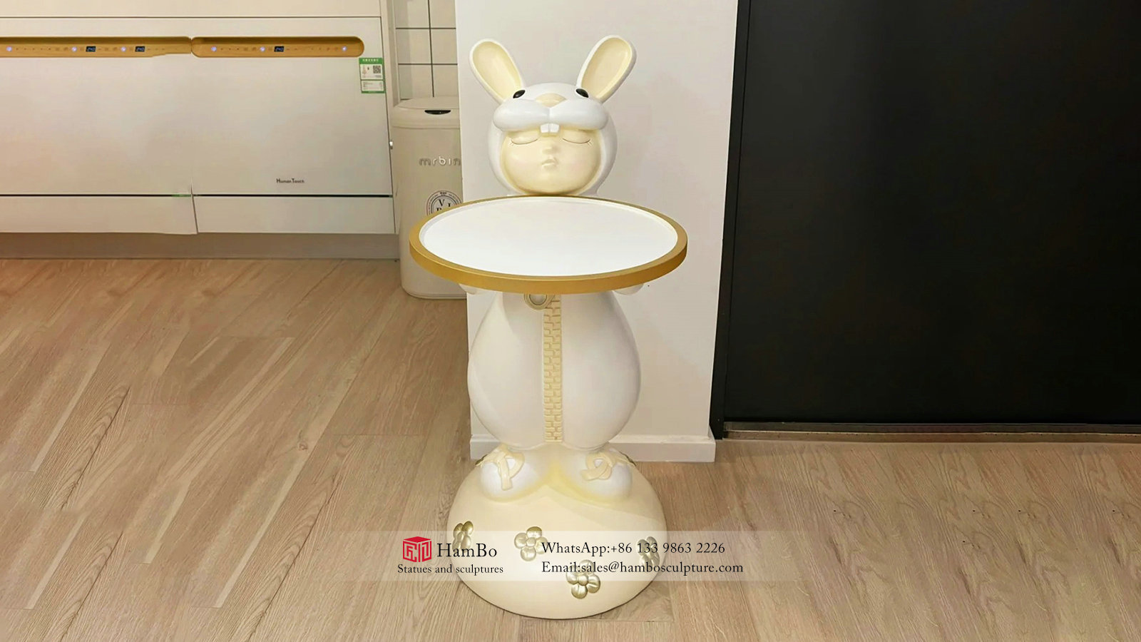 Indoor FRP angel girl sculpture manufacturer