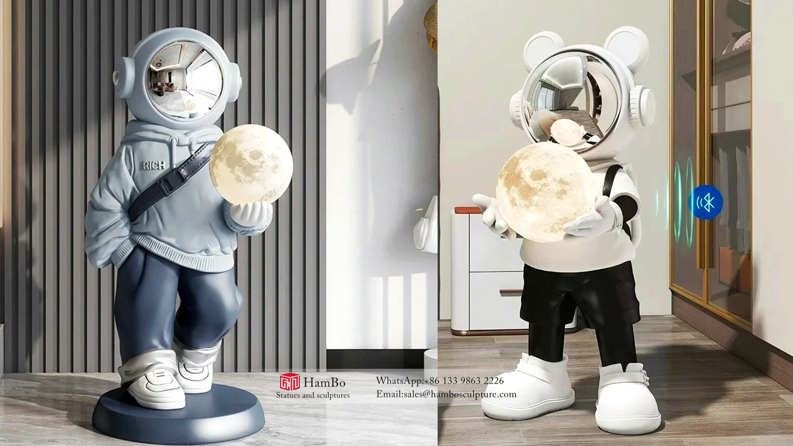 Indoor FRP angel girl sculpture manufacturer