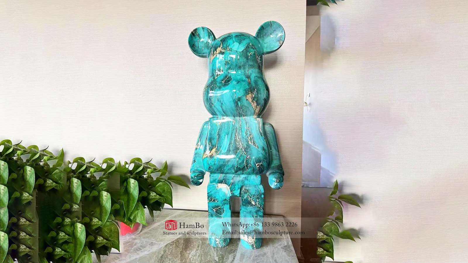 Indoor FRP angel girl sculpture manufacturer